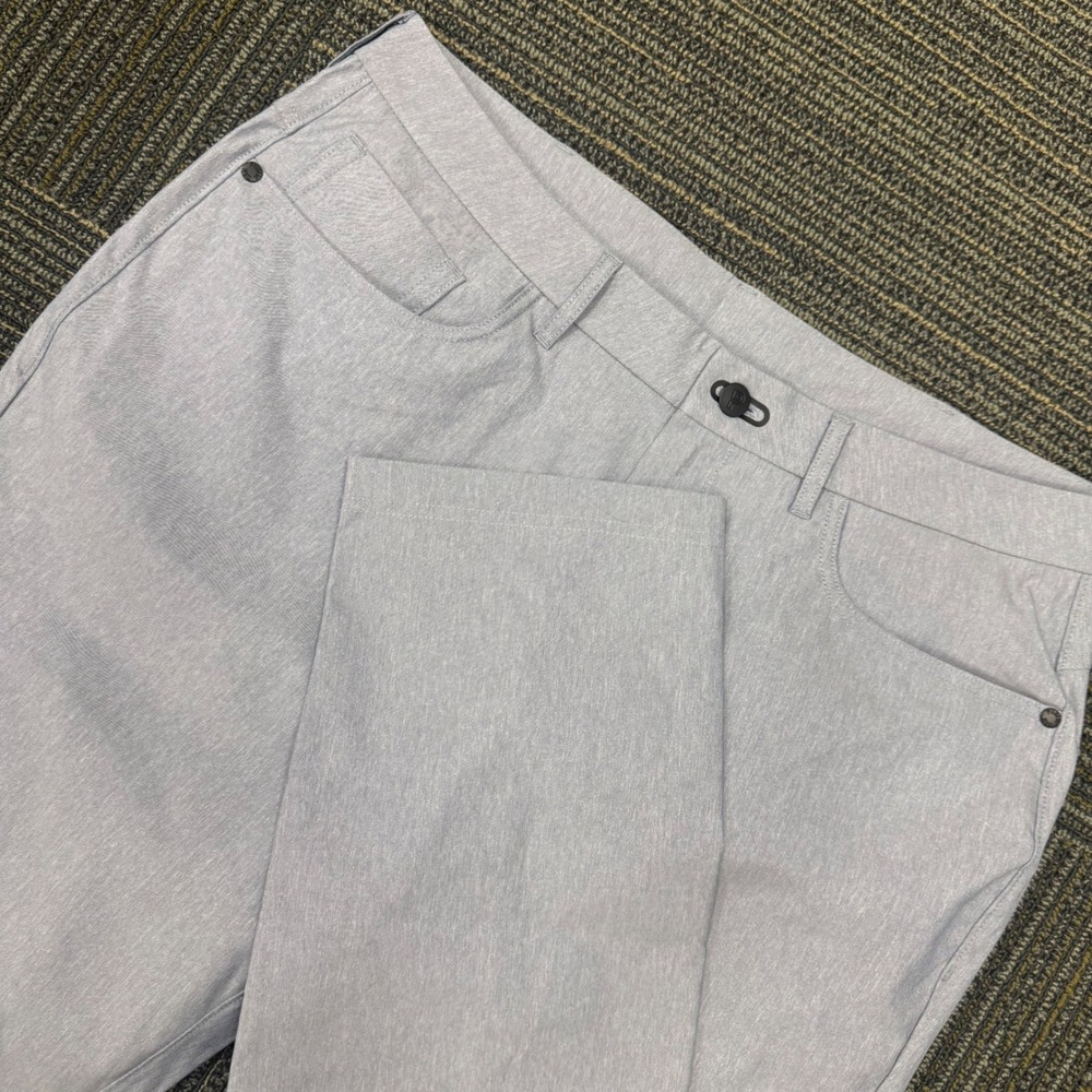 Public Rec Work to Leisure Pants Mens 34x30 Gray Excellent Performance Trousers